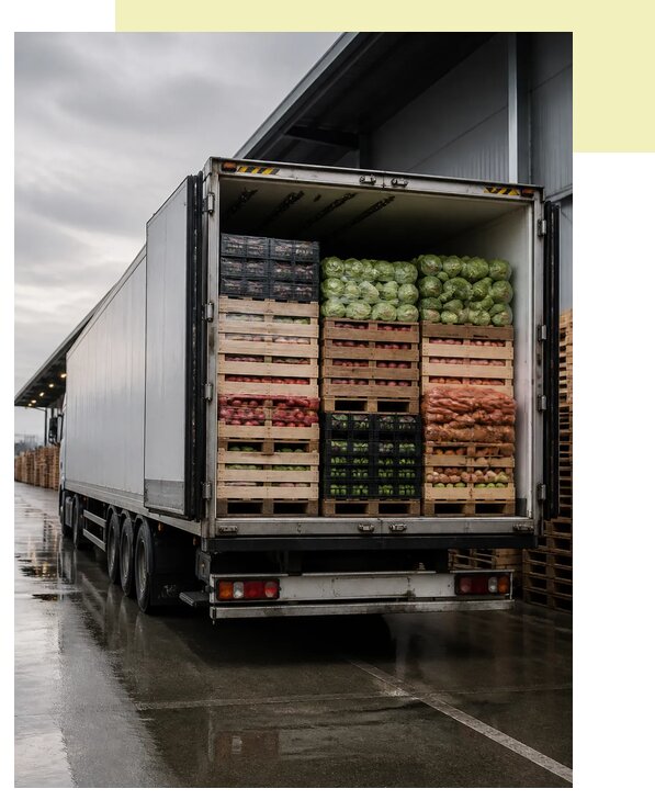 Перевозка плодоовощной продукции в Дальнегорск по цене от 5152 р. | Агросервис-Дль